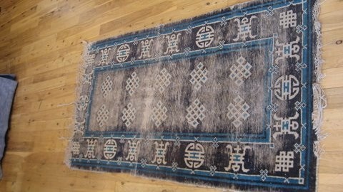 antique rug before westchester